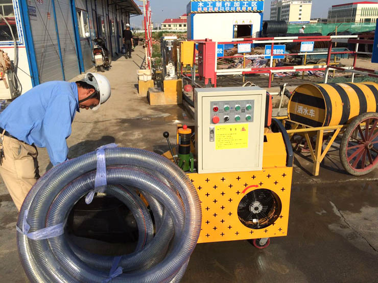 二次構(gòu)造柱泵廠家合作金土木建設(shè)河南德威項(xiàng)目，準(zhǔn)備進(jìn)場(chǎng)