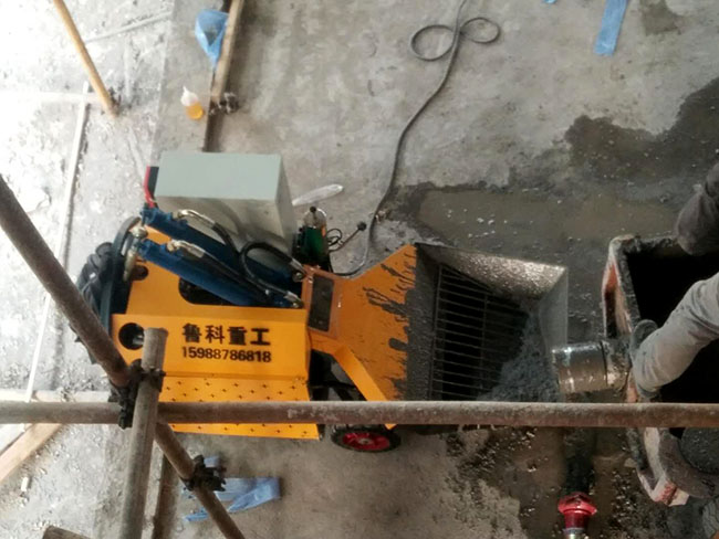 二次結(jié)構(gòu)泵施工現(xiàn)場(chǎng)