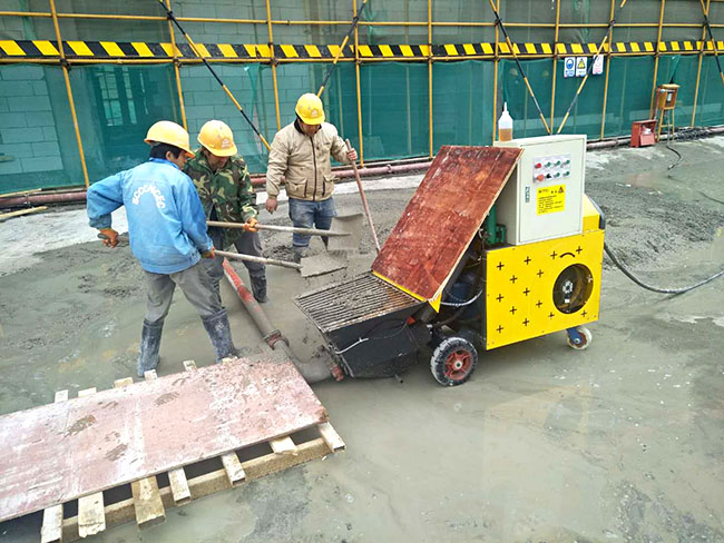 12月20日上海二次構造柱泵廠家合作中國新興建筑上海師范大學嘉善項目