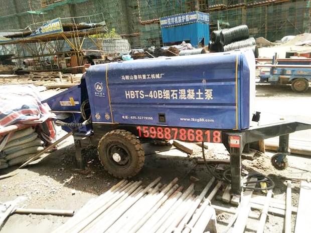 細石混凝土泵 