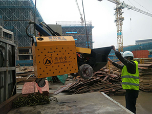 4月17日南京二次結構泵合作中建八局NO.2014G45地塊項目