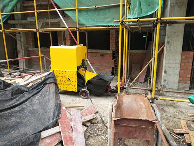 5月4日徐州二次構造柱泵合作陜西建工泉城花都項目