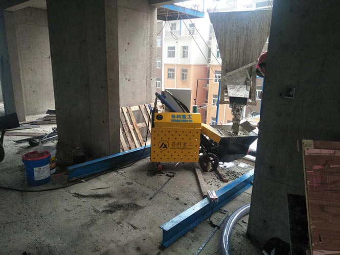 5月14日二次構造柱泵合作銀河建設國家基因庫河南中心項目