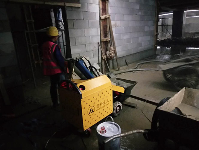 5月19日杭州二次構造柱泵合作中建八局杭政工出創新產業用房工程