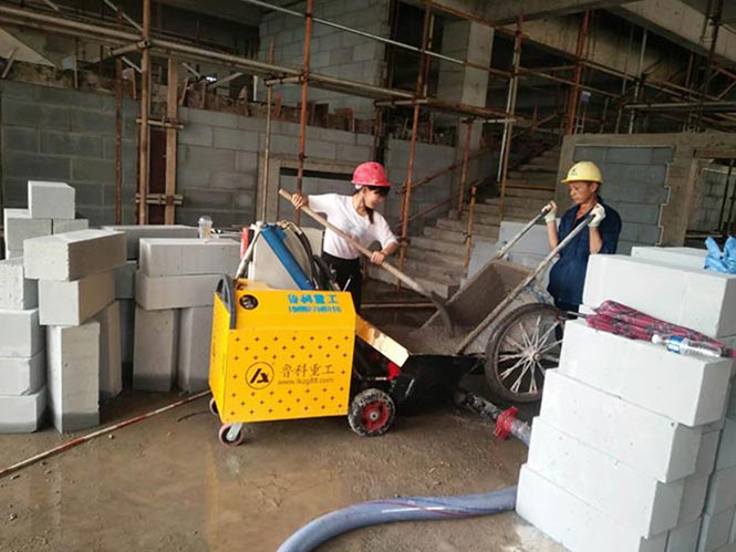 5月23日南京二次結構泵合作新華建筑西花崗西保障房項目