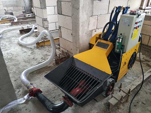 二次結構泵現場施工