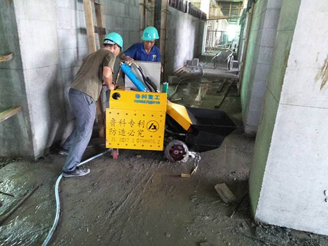 8月21日二次構造柱泵合作二十冶集團浙江工業大學德清校區項目