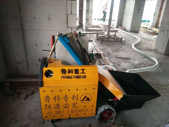 人工混凝土小型輸送泵合作中大建筑溫州市核心片區中心區單元項目