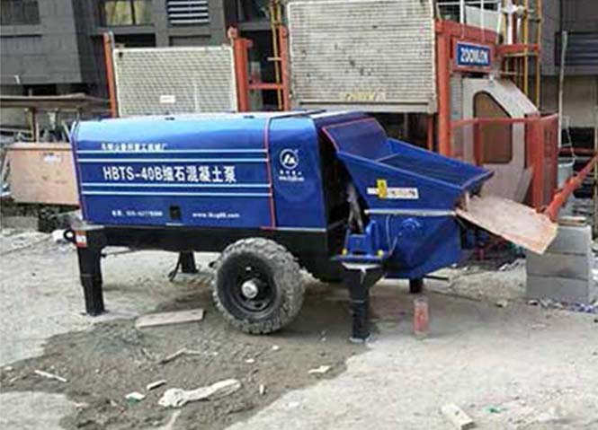 超高壓細石混凝土泵合作天成建筑麒麟科創園G16項目