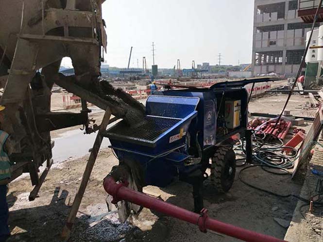 鹽城砂漿細石混凝土泵晟功建設德惠尚書房錦苑二期工程項目