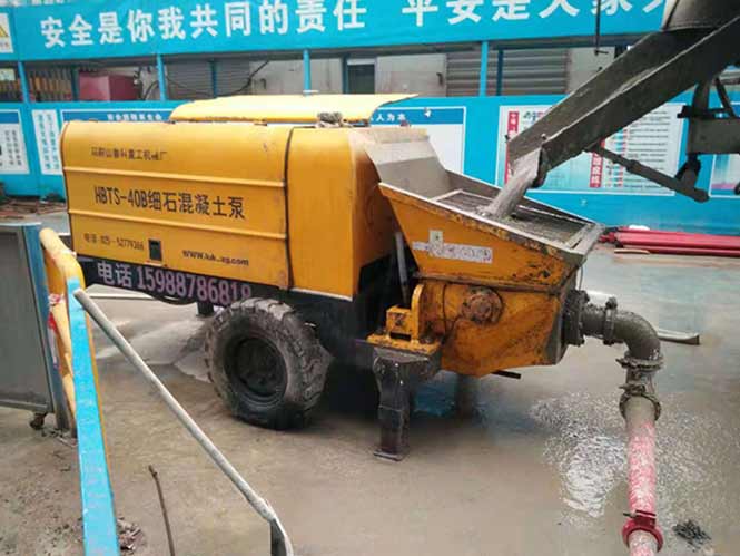 南京細石混凝土泵合作江蘇邗建南京建鄴區福利院項目