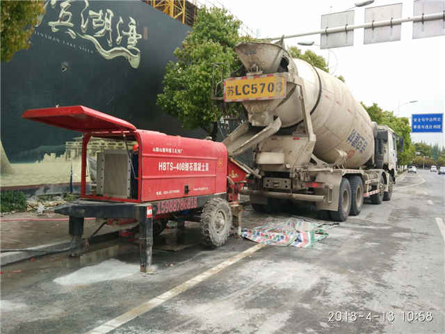 細石混凝土泵設備