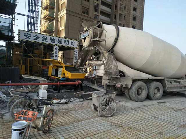 細石混凝土泵設備