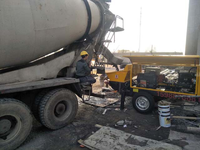 農村細石混凝土泵