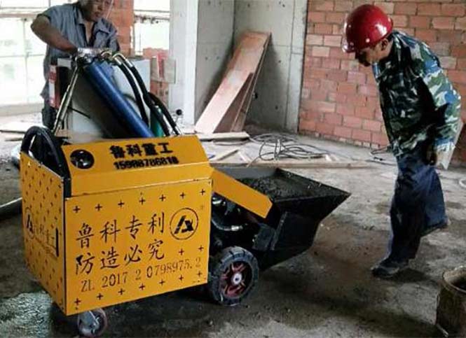 二次構造柱輸送泵機合作中天建設佳源宸棲小區項目