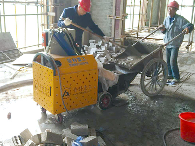 二次構造柱小泵機合作弘揚建設鄭紅湖住宅小區四期工程項目