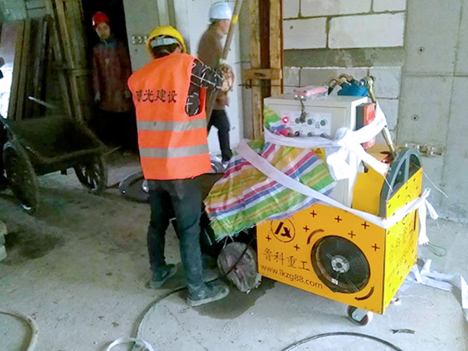 二次構造柱專用泵合作明輝建設溧水區中醫院異地新建公衛大樓工程項目