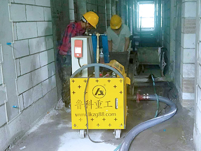 南京小型二次構造柱地泵合作中建一局OPPO智能生態科技園項目