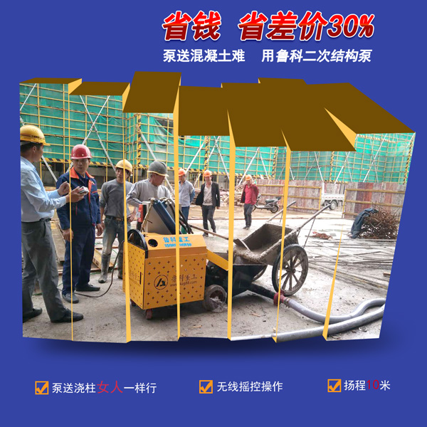 新型液壓二次構造柱泵