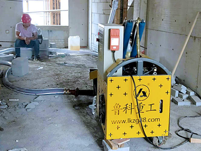 二次構造柱澆灌泵合作中鐵二十一局中牟縣黃河灘居民遷建工程項目