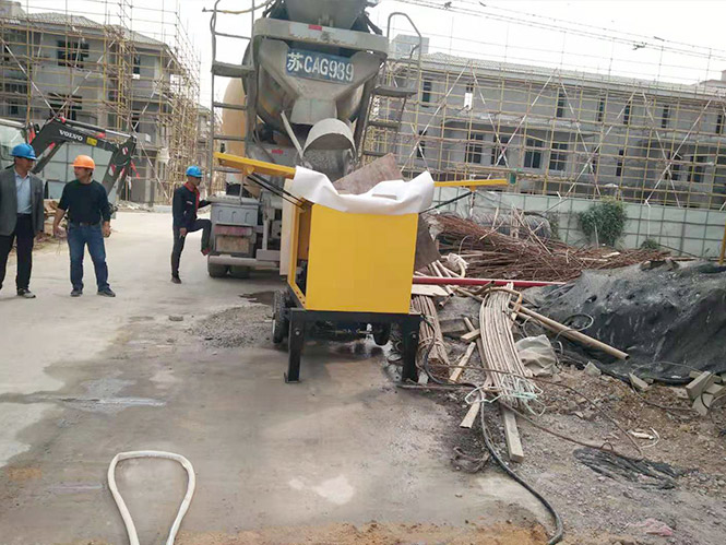 細石輸送泵合作我樂家居全屋定制只能家具系統項目