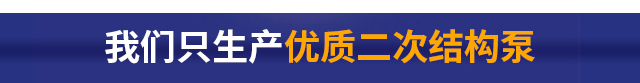 二次構(gòu)造泵